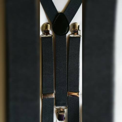 Grey Suspenders