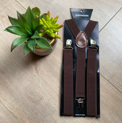 Brown Suspenders