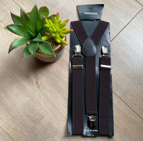 Brown Suspenders