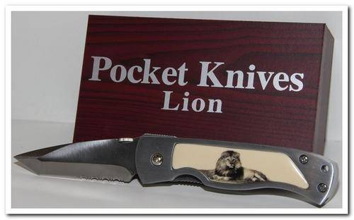 Great Five Pocket Knife - Lion