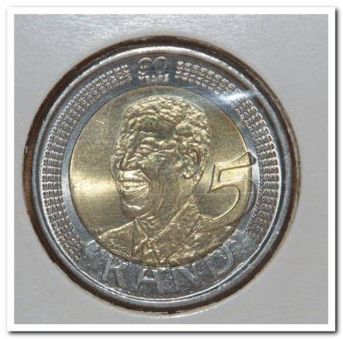 2008 R5 Mandela Uncerculated, straight from bank !!