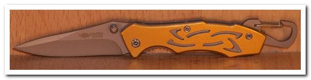 BUFFALO RIVER Cliff Hanger Pocket Knife - 18cm open