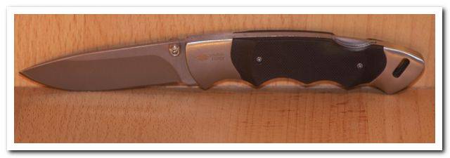 BUFFALO RIVER GRIZZLY BEAR Pocket Knife - 19.5cm open