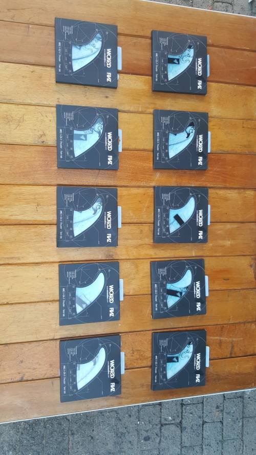 WICKED FINZ BRAND NEW SET OF 3 PER BOX