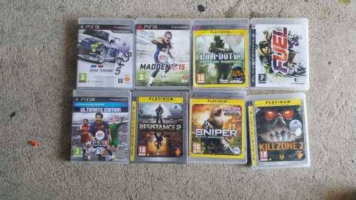 Ps3 game bundle all tested in original covers one bid for all games in picture