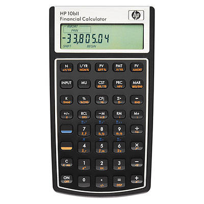 HP 10bII Fiancial Calculator
