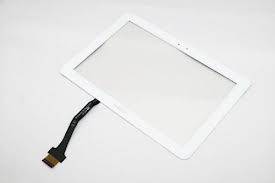 SAMSUNG GALAXY TAB 10.1" P7500 P7510 Touch Screen Digitizer Glass white Lens Geniune