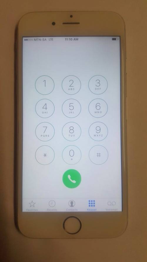 iphone 6 64gb white in good condition