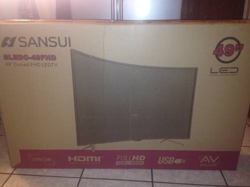 SANSUI 49IN(124CM) CURVED FHD LED SLEDC49FH BRAND NEW