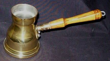 TURKISH BRASS COFFEE POT