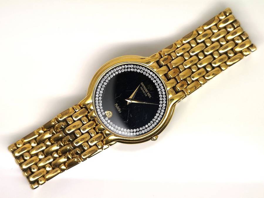 RAYMOND WEIL | GENEVE | Fidelio | Designer Ladies Watch | 18K Gold Plated | Authentic | R1 Start
