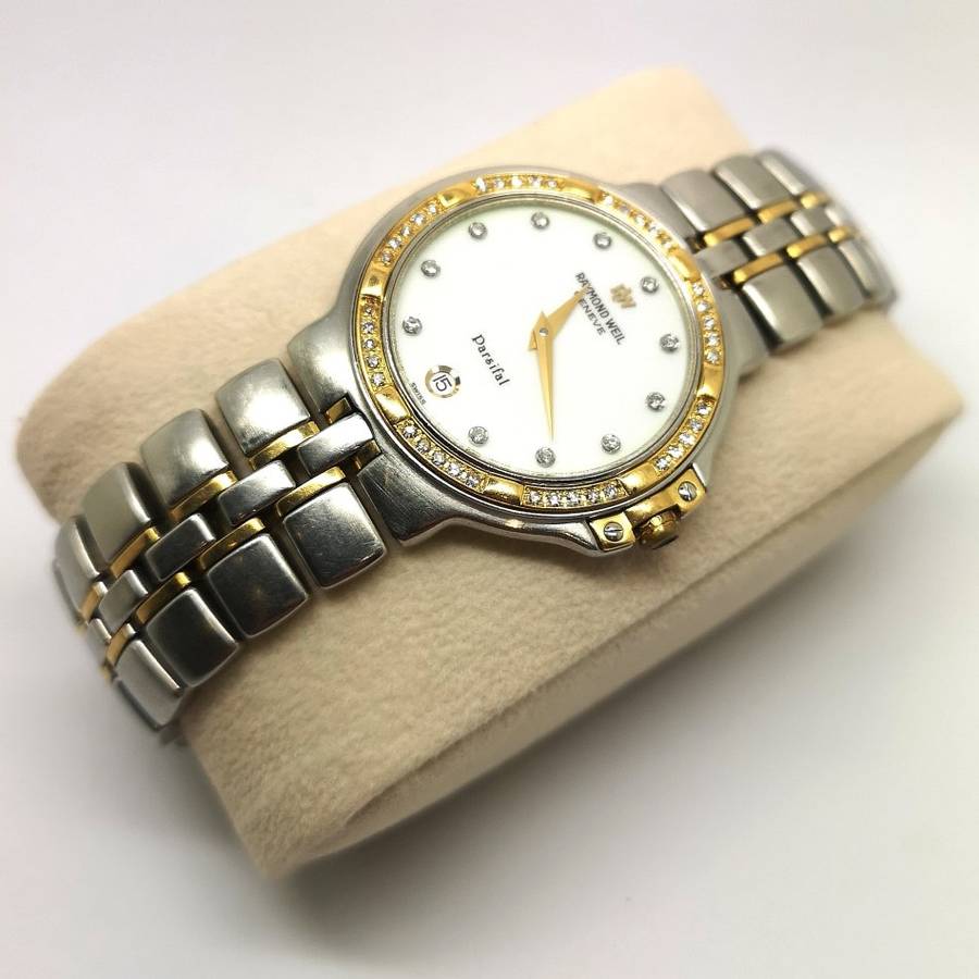 RAYMOND WEIL | GENEVE | Parsifal | Designer Mens Watch | With 51 Small Diamonds | R1 Start