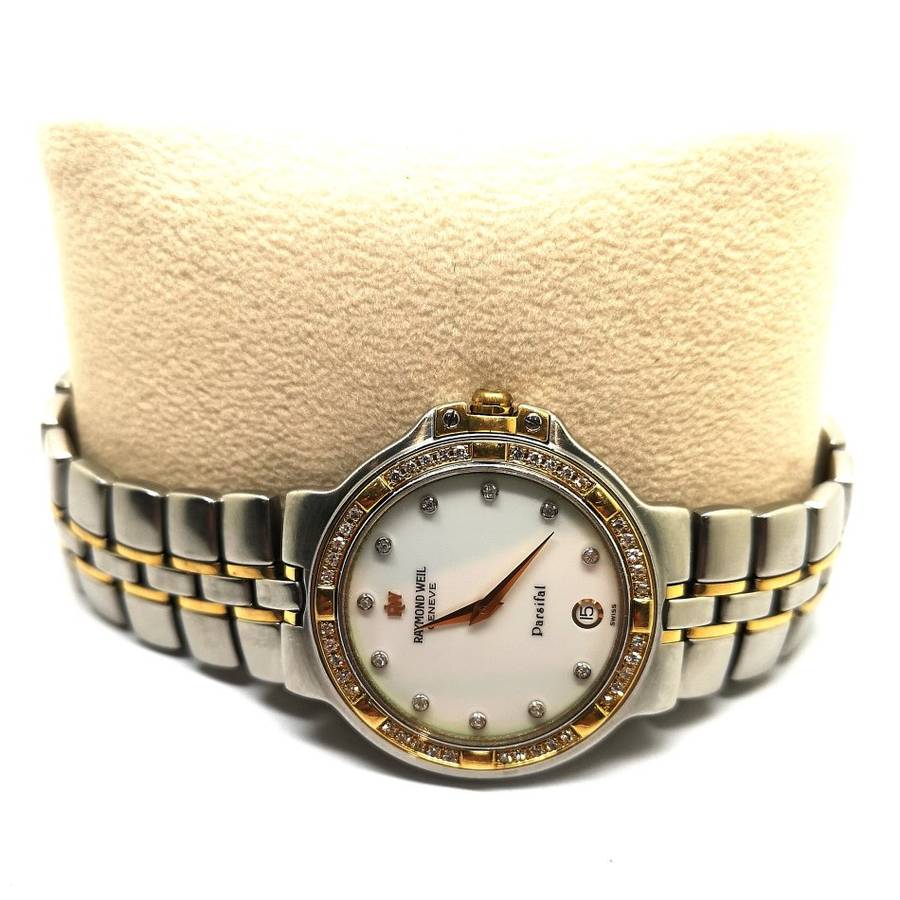 RAYMOND WEIL | GENEVE | Parsifal | Designer Mens Watch | With 51 Small Diamonds | R1 Start