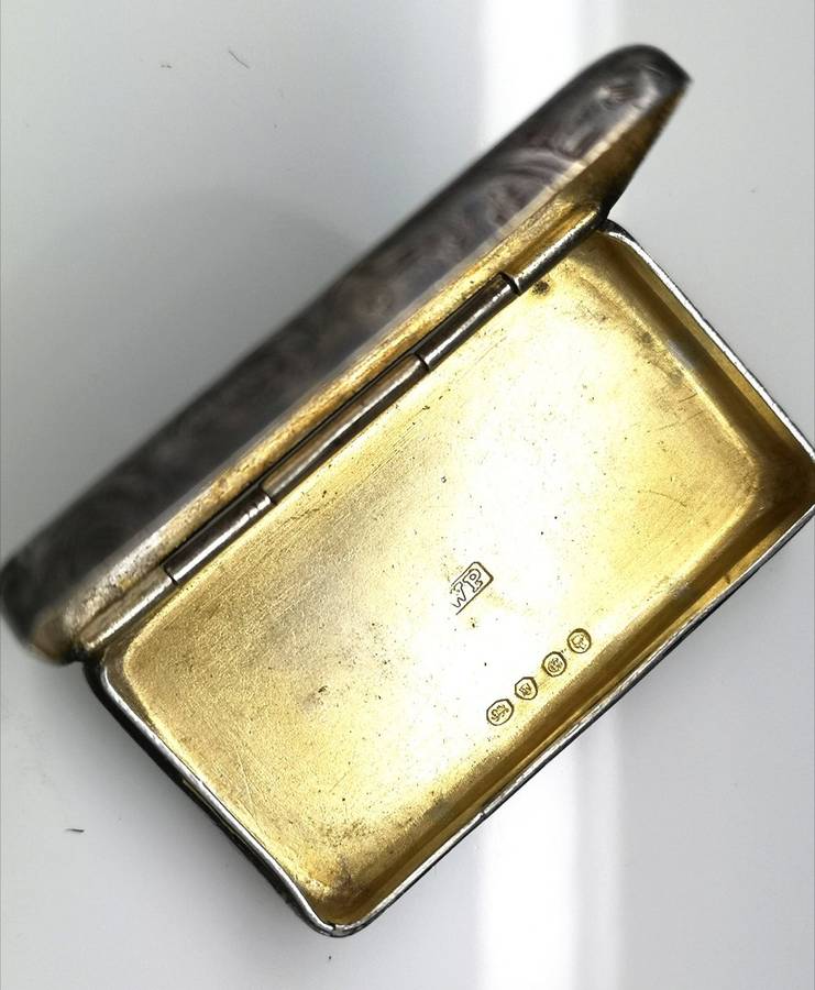 Early 1800's | ANTIQUE | Personal | SNUFF BOX | Birmingham | 25g Sterling Silver | R1 Start
