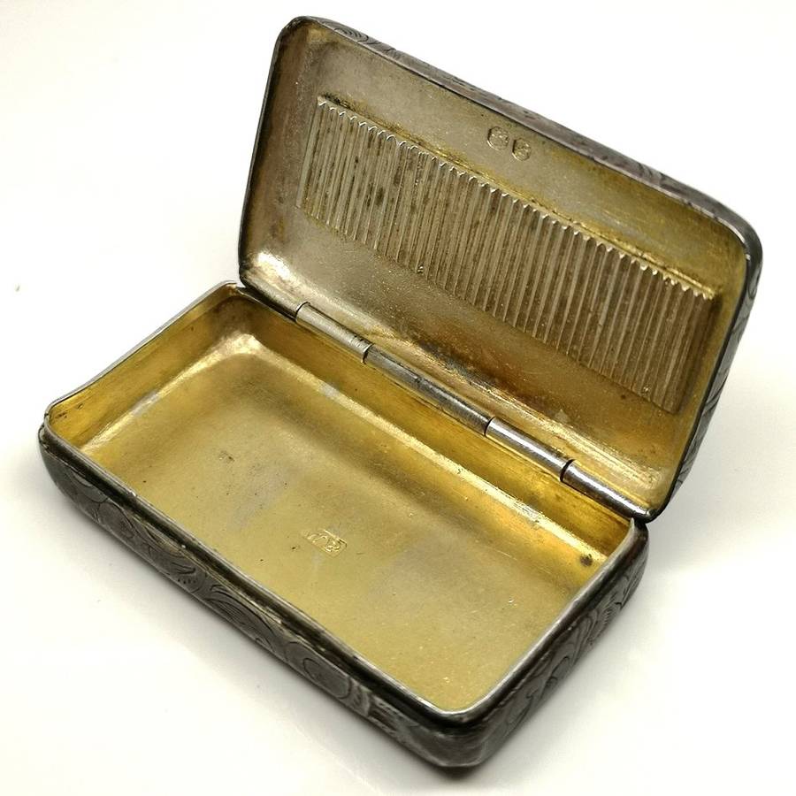 Early 1800's | ANTIQUE | Personal | SNUFF BOX | Birmingham | 25g Sterling Silver | R1 Start