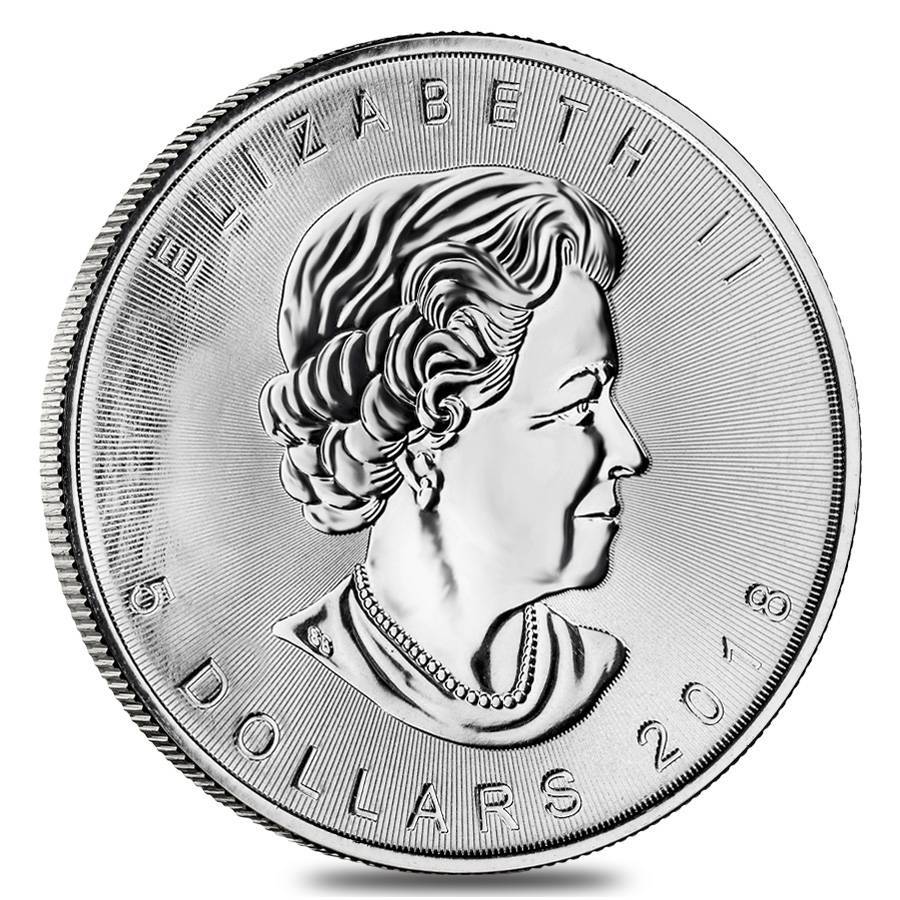 1oz Canadian Maple Leaf $5 | UNC | Pure (9999) Fine Silver Coins | Buy Now R550 Each