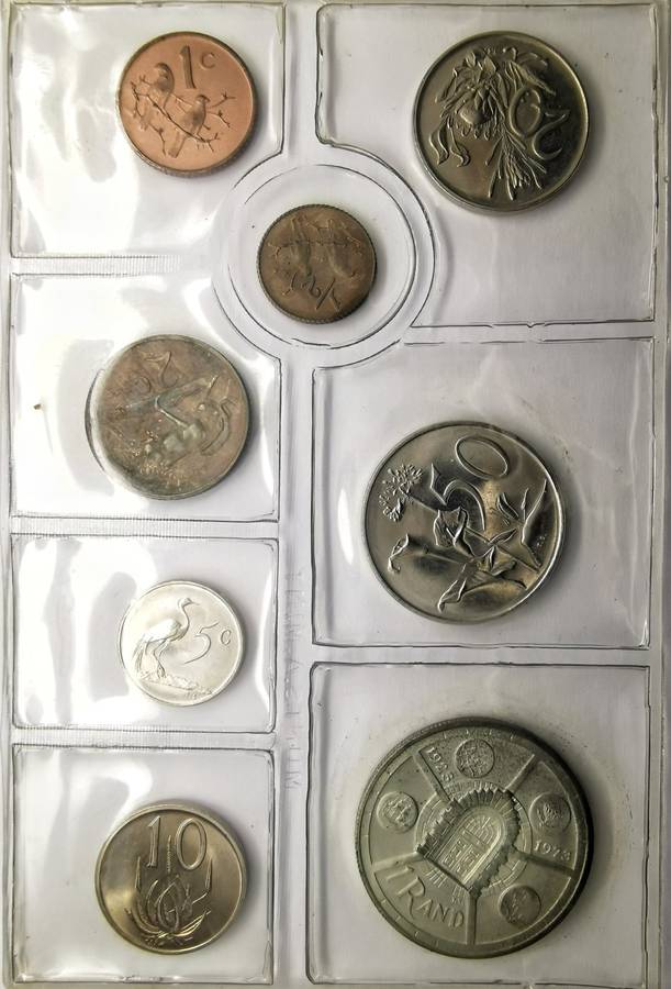 1974 | South African UNC Set | Includes Silver R1