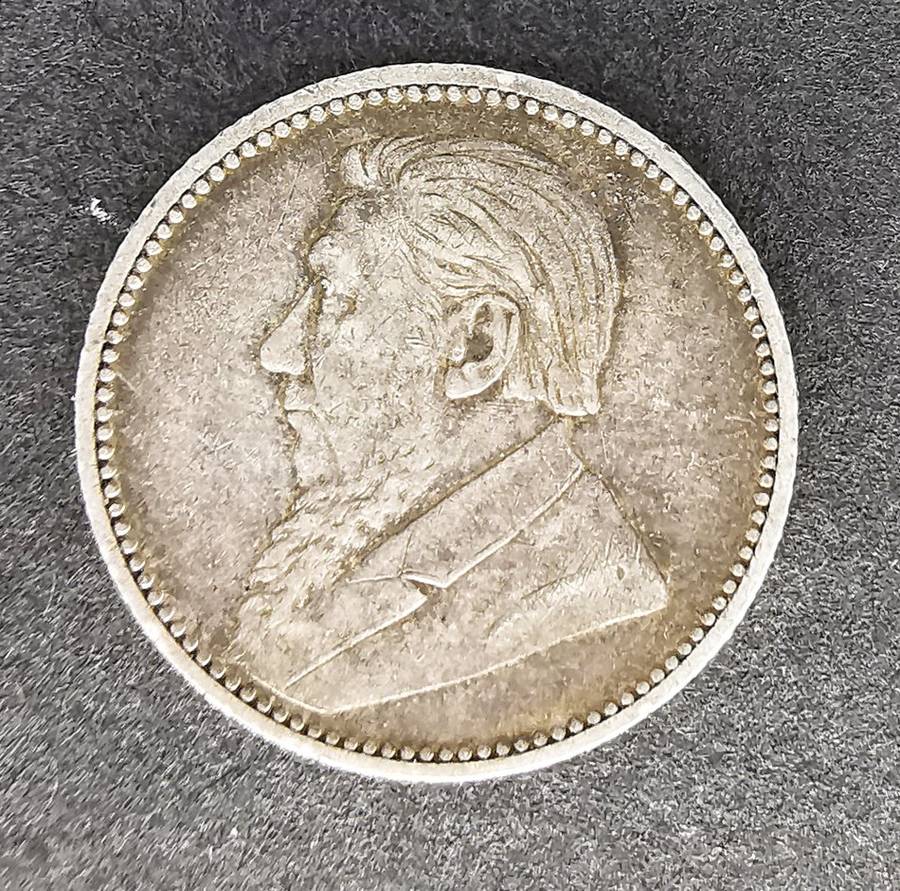 1896 | 6 Pence | Zuid Afrikaansche Republiek | Silver (.925) 19.35 mm Coin