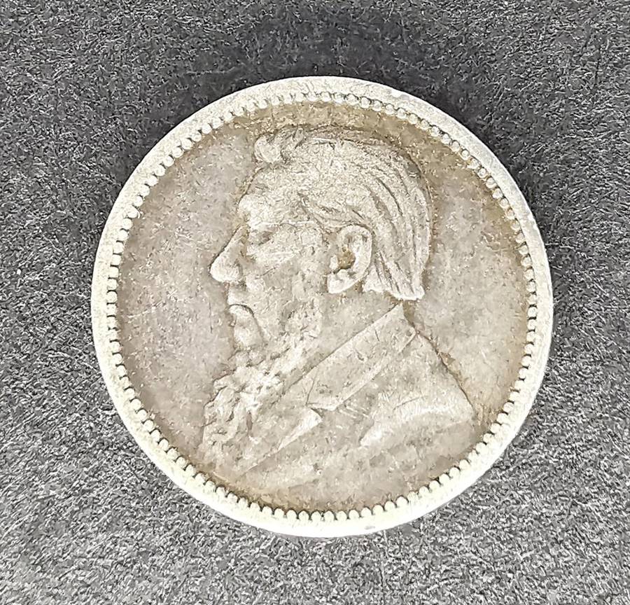 1892 | 3 Pence | Zuid Afrikaansche Republiek | Silver (.925) 16.3 mm Coin