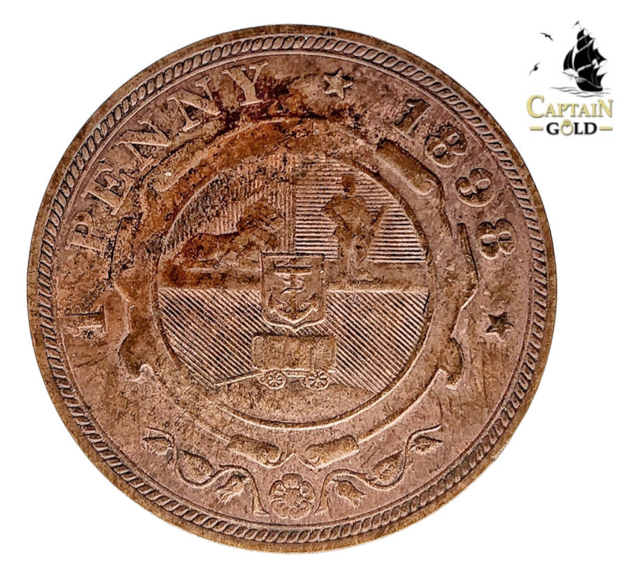 1898 | 1 Penny | Zuid Afrikaansche Republiek | 30.8 mm | Pretoria Mint