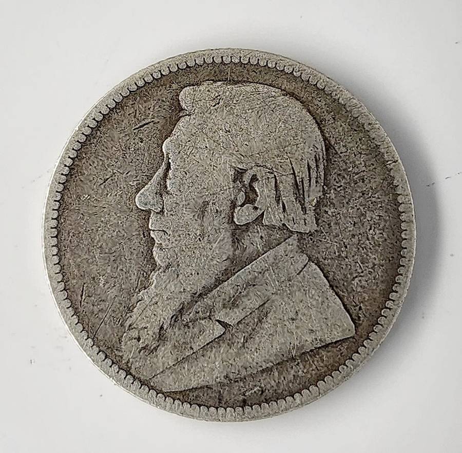 1894 | 1 Shilling | Zuid Afrikaansche Republiek | South Africa | Silver (.925) 23.7 mm Coin