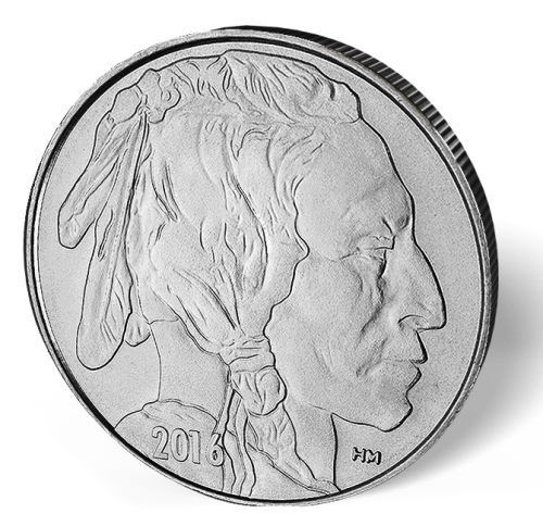 1oz American Buffalo/ Indian Head | HM Mintmark | .999 Fine Silver Bullion Round | Buy Now R525 each