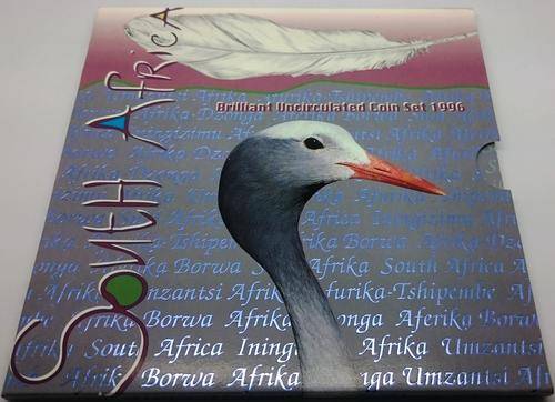 1996 SA Mint brilliant unc set ****mintage 5766