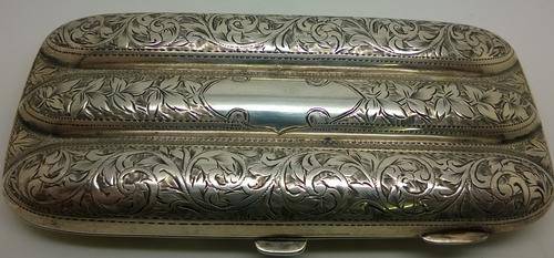 *** STERLING SILVER*** CIGAR CASE *** START AT  R1!!!!! ... Amazing piece!!! see images