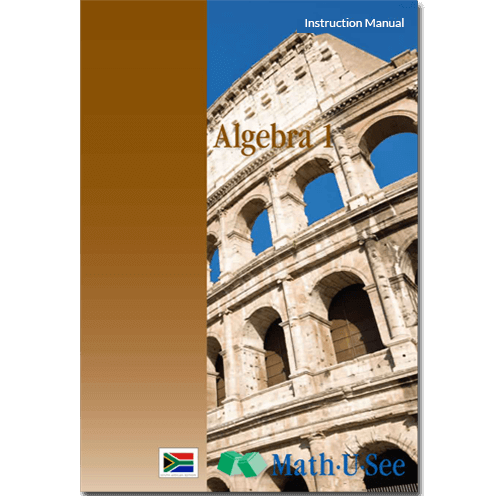 RSA Algebra 1 - Instruction Manual MATH-U-SEE