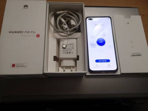 Huawei P40 Pro Dual Sim 5g 256 gig in it`s box with accesories