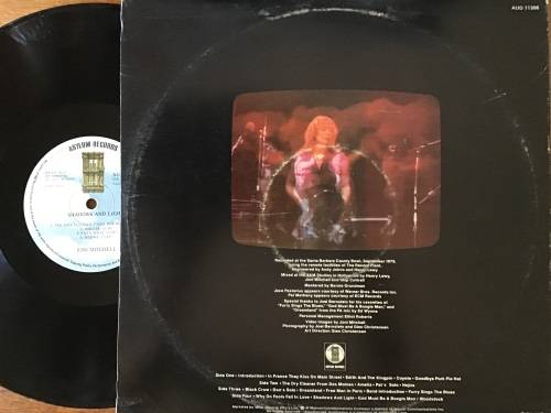 Joni Mitchell Shadows And Light Lp