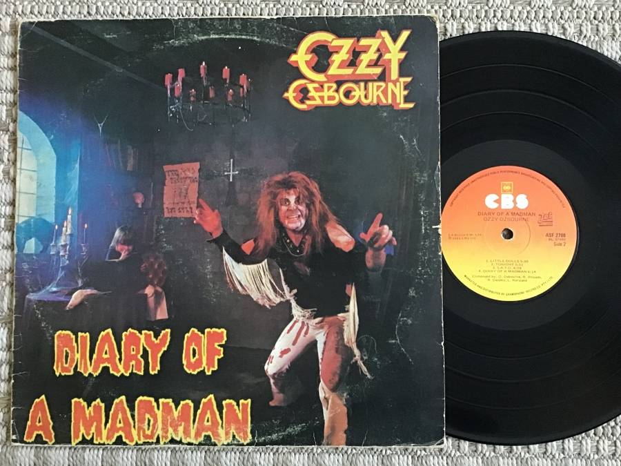Ozzy Osbourne Diary Of A Madman lp