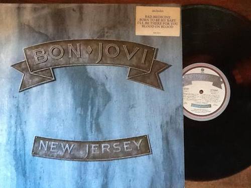 Bon Jovi New Jersey Lp