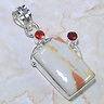 JASPER GARNET PENDANT