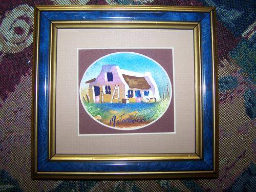 Cape Cottage Watercolour