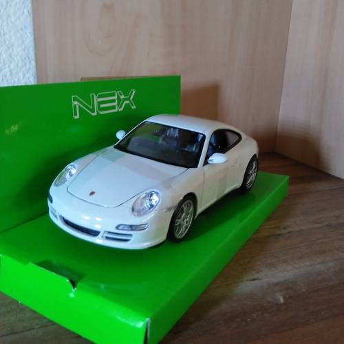 Porsche 911(997) Carrera  S CoupDie Cast  Model  - WELLY Sc 1/24 New in D/play Box Gteed - In Stock