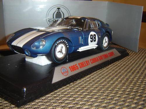 Shelby Cobra Daytona Racing Coupe Die Cast Model 1/18 Shelby Collectibles New i D/Box Gteed-In Stock