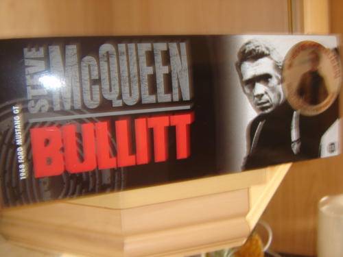 Awesome ' 68 Ford Mustang GT  BULLITT with  Figure   1/18 Greenlight   New i D/Box. Garenteed.