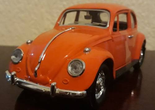 Green Promotion  '67 VW Beetle  Die Cast Sc 1/24  R/Signature  - New -Display Box Gteed- In Stock