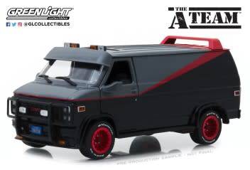 GMC  A Team Van D/Cast Model 1/24 T/Make GREENLIGHT  VANDURA New  D/Box  Gteed- In Stock