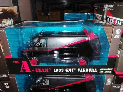 GMC  A Team Van D/Cast Model 1/24 T/Make GREENLIGHT  VANDURA New  D/Box  Gteed- In Stock