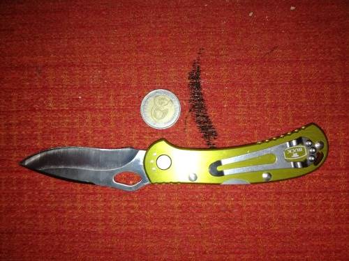 Buck Spitfire folder