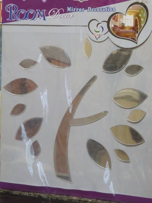 Mirror wall sticker decoration