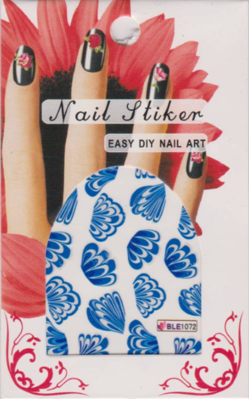 Wing Nail Art Water Decals Transfer Sticker