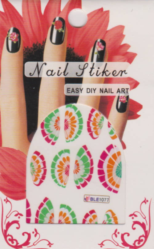 Wing Nail Art Water Decals Transfer Sticker