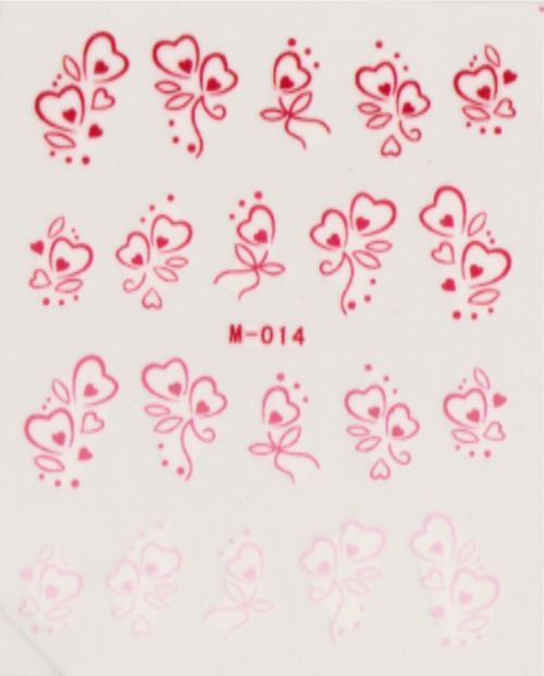 Colourful Water Nail Decals