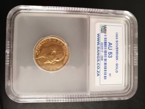 Gold 1904 Sovereign