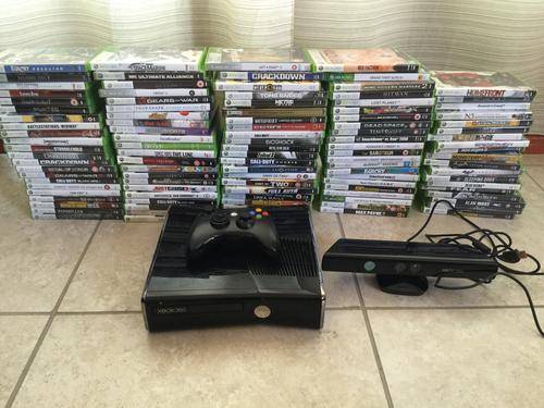 XBOX 360 250Gb, Kinect & 100 Games