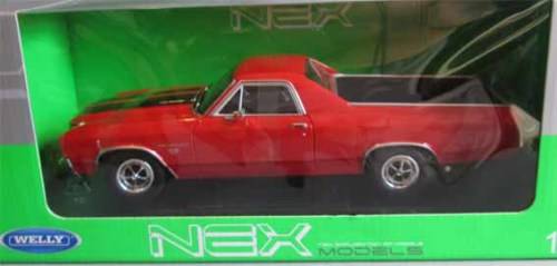 WELLY 1/18 SCALE - 1970 CHEVROLET EL CAMINO  (NEW BOXED)