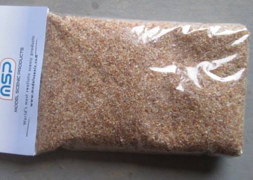 MSP HO SCALE - BROWN BALLAST 300 grams per PKT.